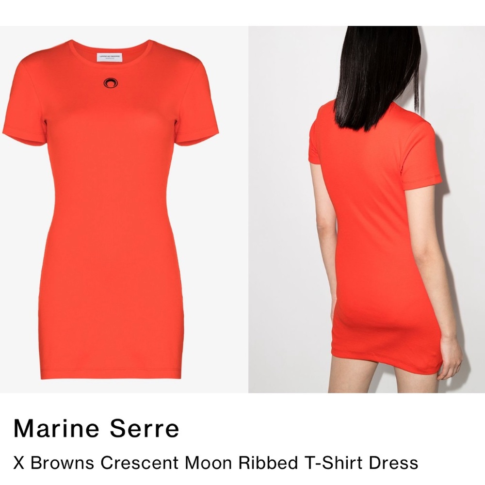 Marine Serre mini dress